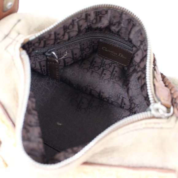 Christian Dior Mouton Flight East West Shoulder Bag Limited Edition Shearling CD - Picture 8 of 9